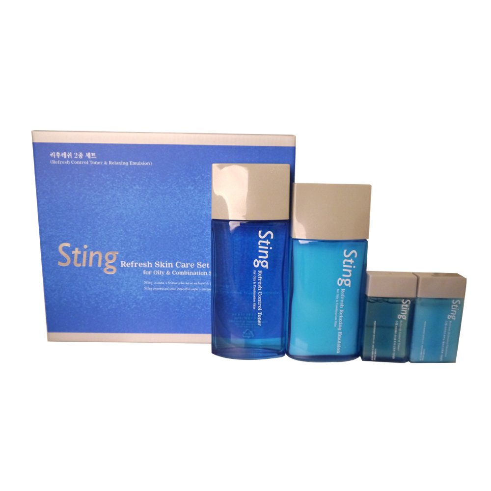 Enprani For Men Sting Refresh Skin Care 2pc Set