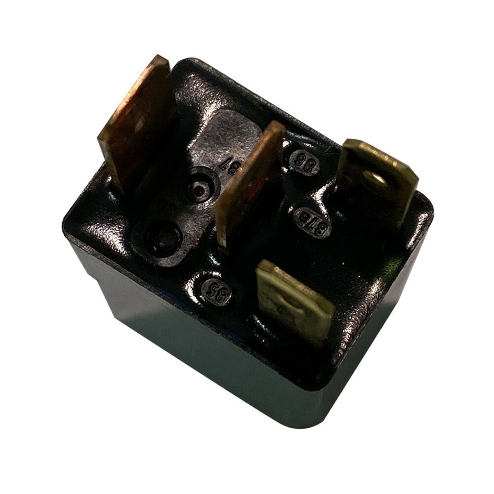 Be In Your Mind Lot De 4 Relais Voiture 4 Broches 12 V 35 A – ACM33221 CM1-aF-12V, Pour Éclairage, Klaxon, Contrôle Moteur, Remplacement Universel Auto