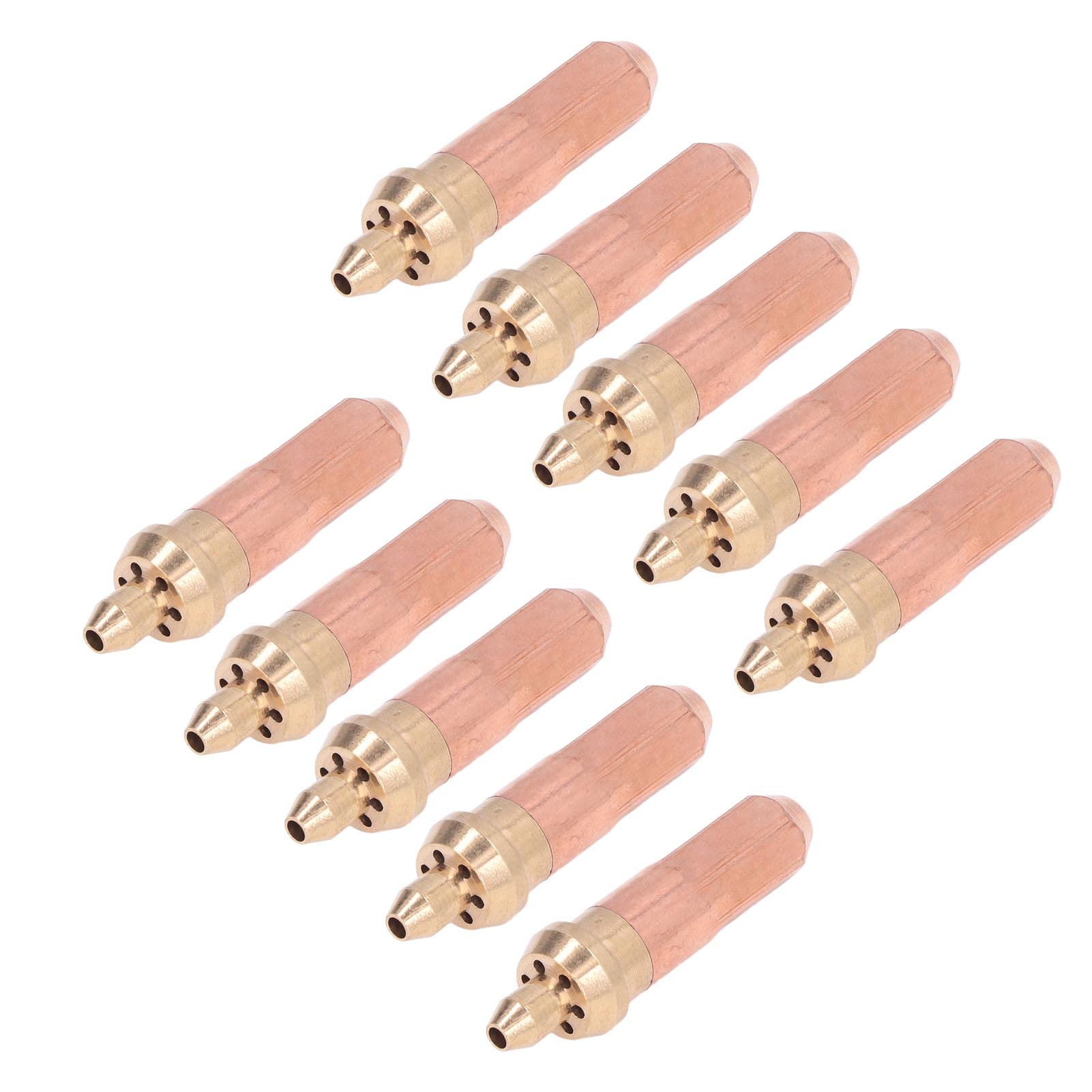 Amazon | ガス切断ノズル, アセチレン切断ノズル, 10個 銅 真鍮