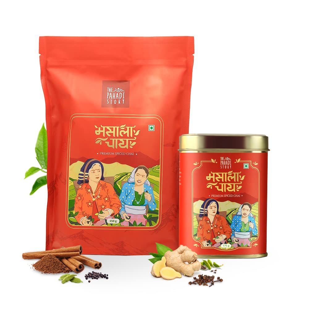 See full amazon price history chart for The Pahadi Story Masala Chai Patti Combo Pack of 2 | 450gm + 175gm - 100% Natural Ingredient Masala tea The Pahadi Story Masala Chai Patti Combo Pack of 2 | 450gm + 175gm - 100% Natural Ingredient Masala tea (B09ZYH95BC) Amazon Price History, Amazon Price Tracker