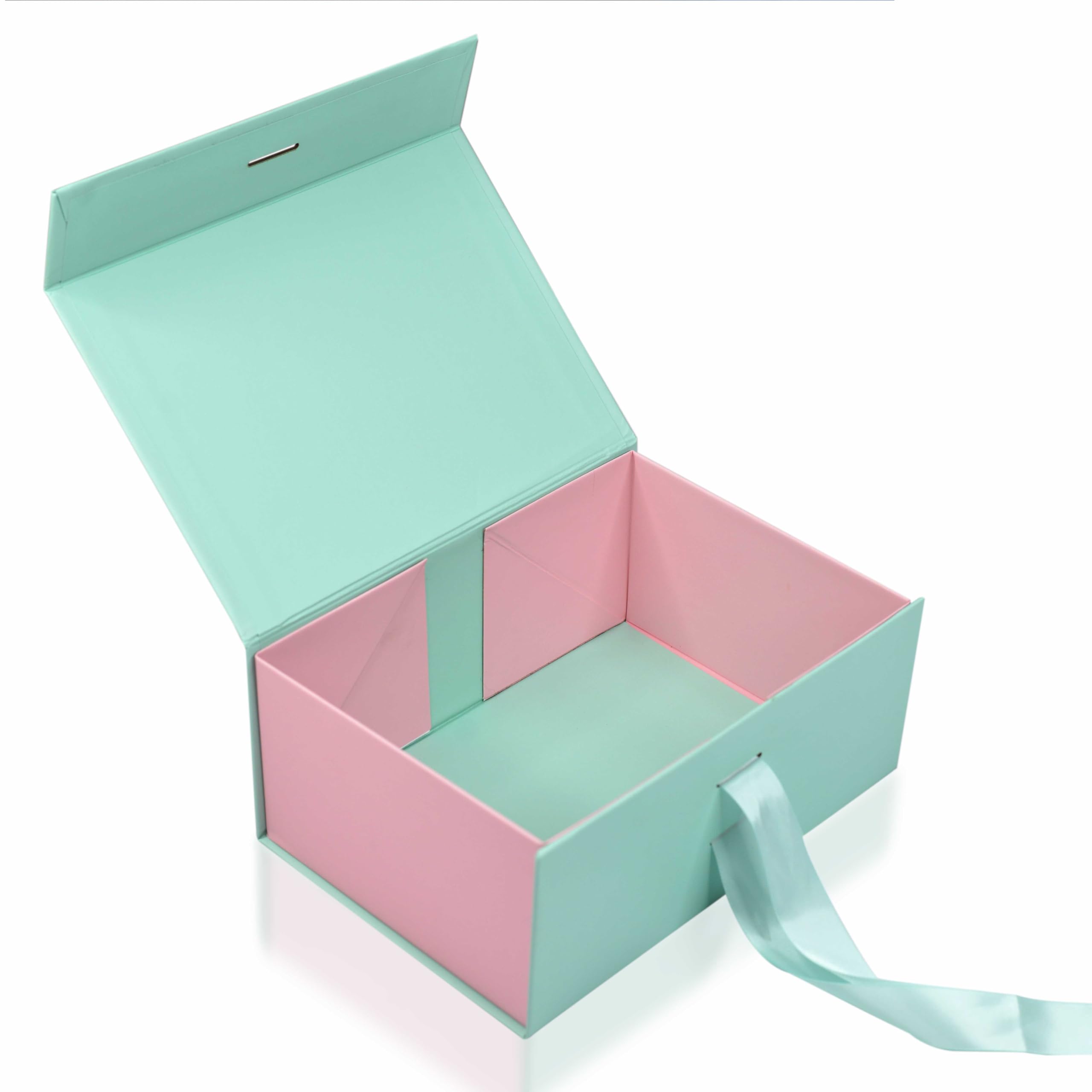 RBS® - Gift Box for Packing (23 x 16 x 10cm) Hamper Boxes for Gift Empty (1 Pack) Box for Gift Packing Holds Upto 5kg Multipurpose Gifting & Gift Packaging Box for Wedding (Tiffany Blue)