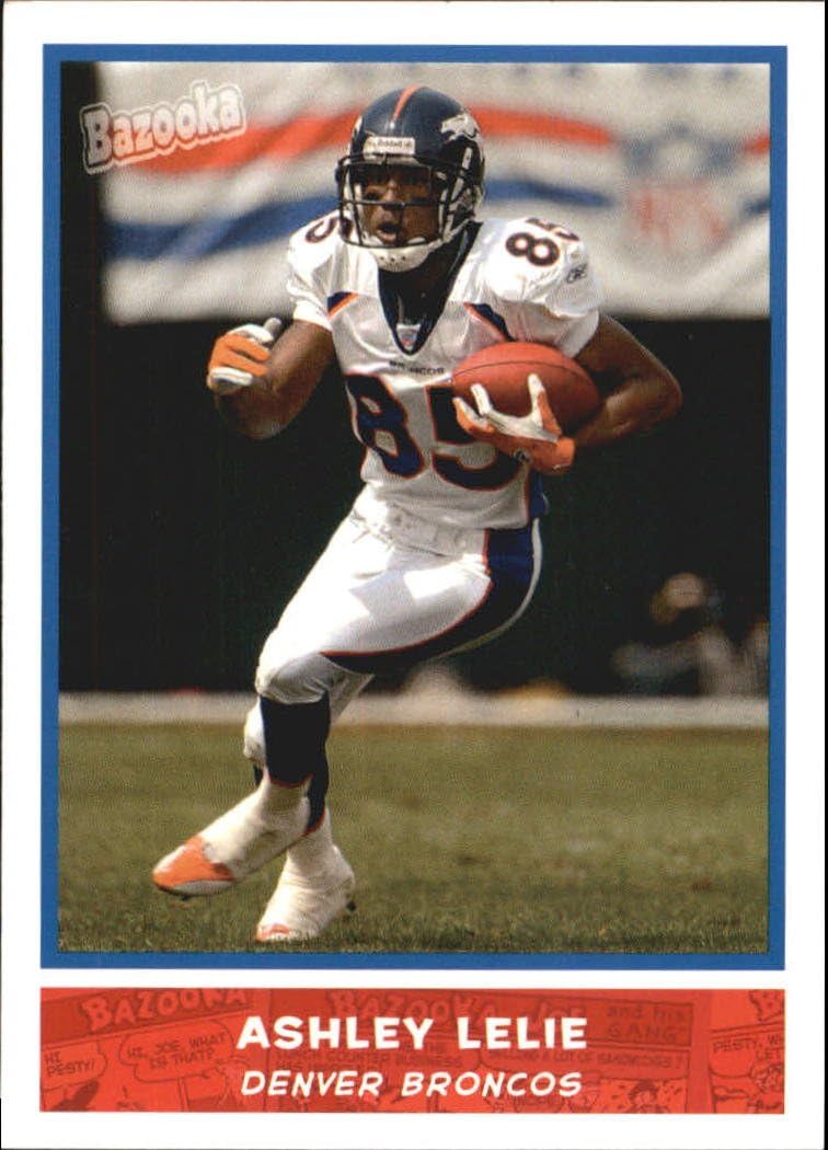 2004 Bazooka #21 Ashley Lelie NFL Football Trading Card