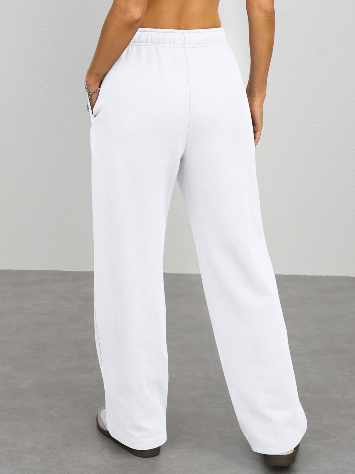 shownicer Damen Jogginghose Weites Bein Sweathose mit Elastischem Taille