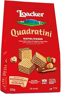 Quadratini Napolitaner 125G.