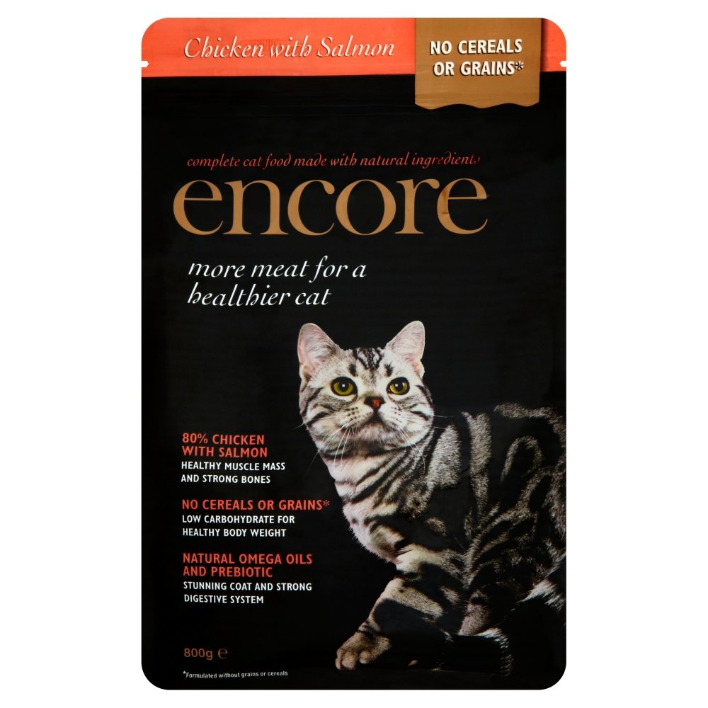 EncoreComplete Cat Food Chicken with Salmon, 800g