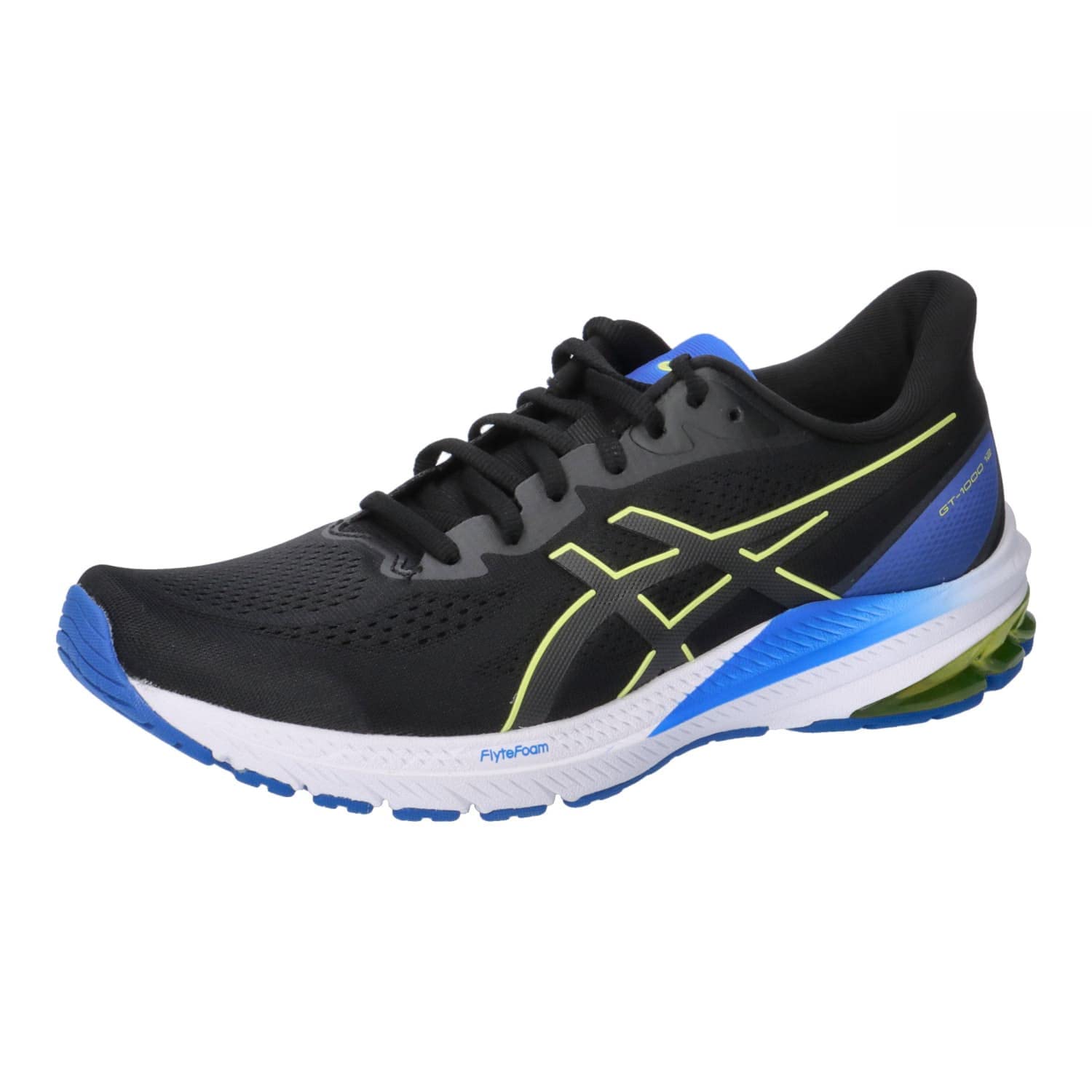 ASICS GT 1000 12 Hombre Zapatos para Correr Azul Naranja