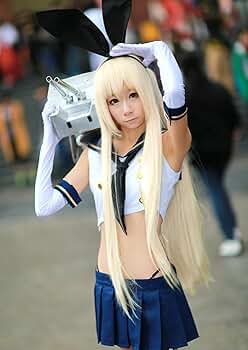 Amazon.co.jp: [KASVIN] 完コピ 艦隊これくしょん 島風 コスプレ