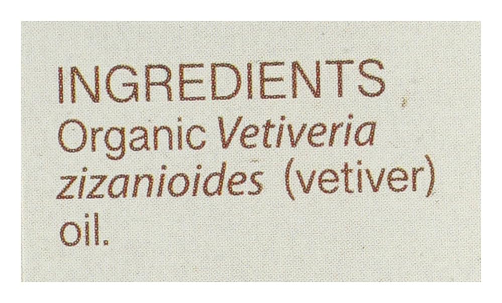 Aceite Esencial Orgánico de Vetiver Aura Cacia 0.25 Fl Oz miniatura 5