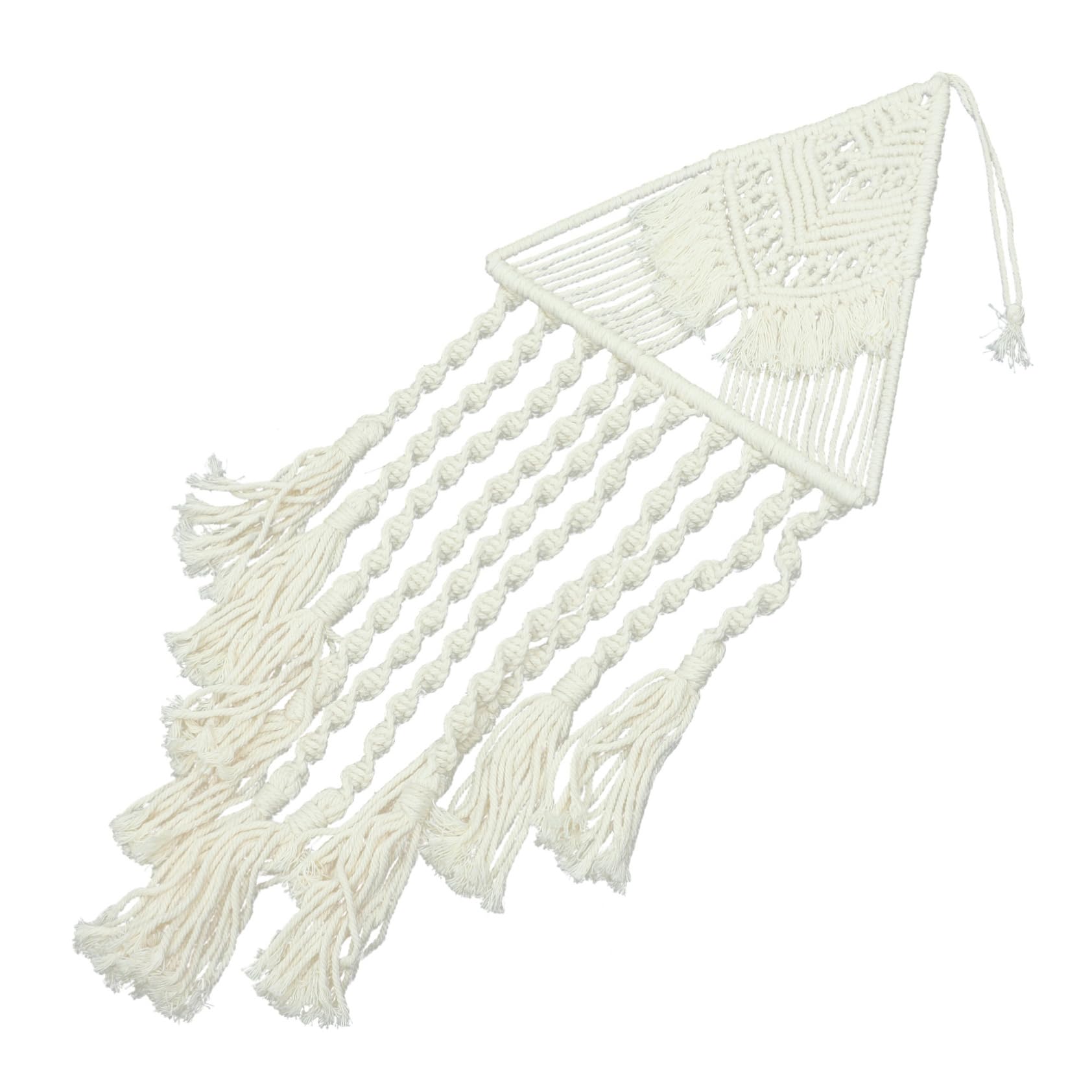 Atrapasueños de macramé en hilo de algodón para dar un toque boho a tu habitación 8