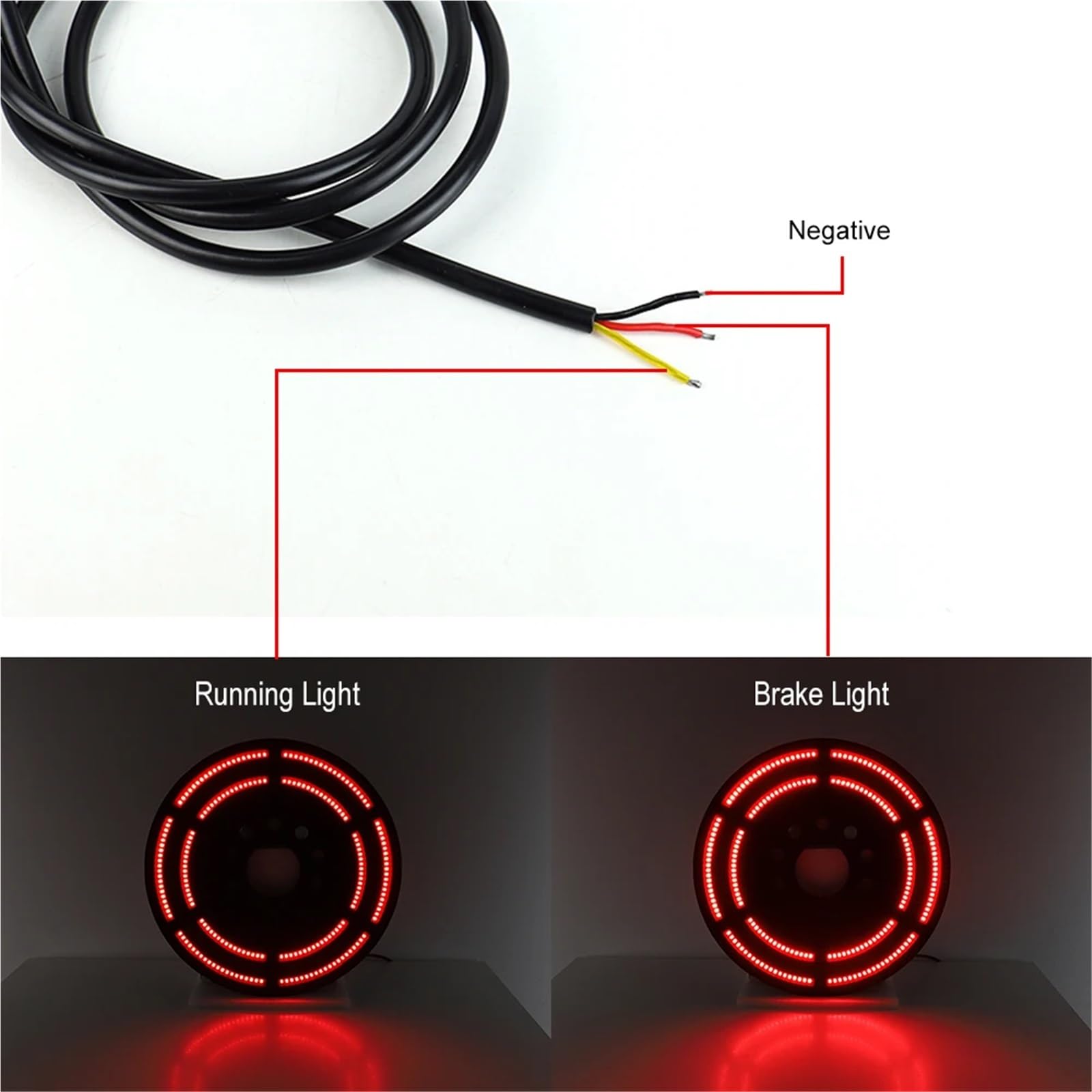 Do Wrangler JK 2007-2018 Do JL/JLU 2018-2020 Światła tylnego koła Trzecia lampa tylna Achterremlichten LED derde remlicht voor auto