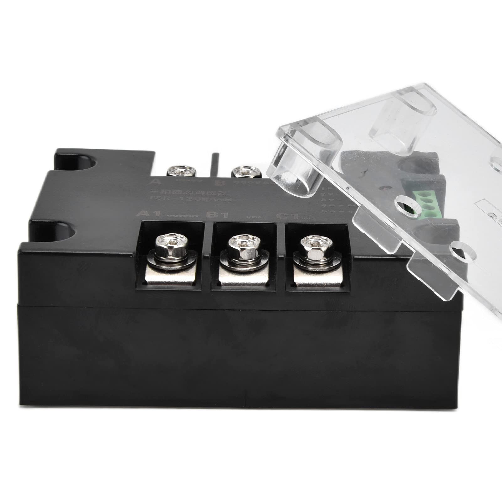 Generic 3-Phasen-Halbleiterregler Leistungsstarkes Spannungs-Dimm-Steuergerät für Industrielle Steuerungsanwendungen (TSR-120WA-H ohne Kühler)