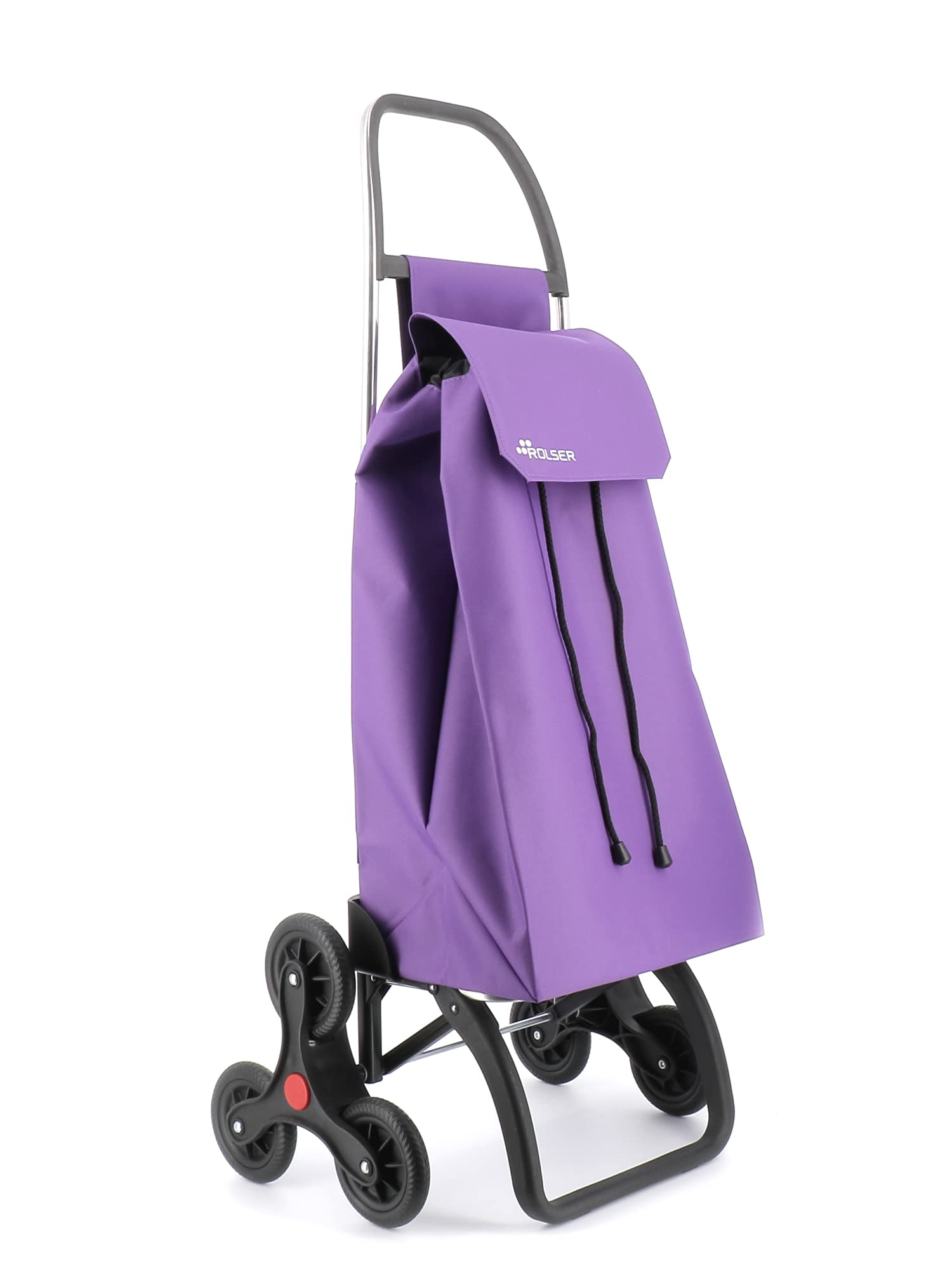 Carro Rolser Saquet LN 6 Ruedas Sube Escaleras - Malva