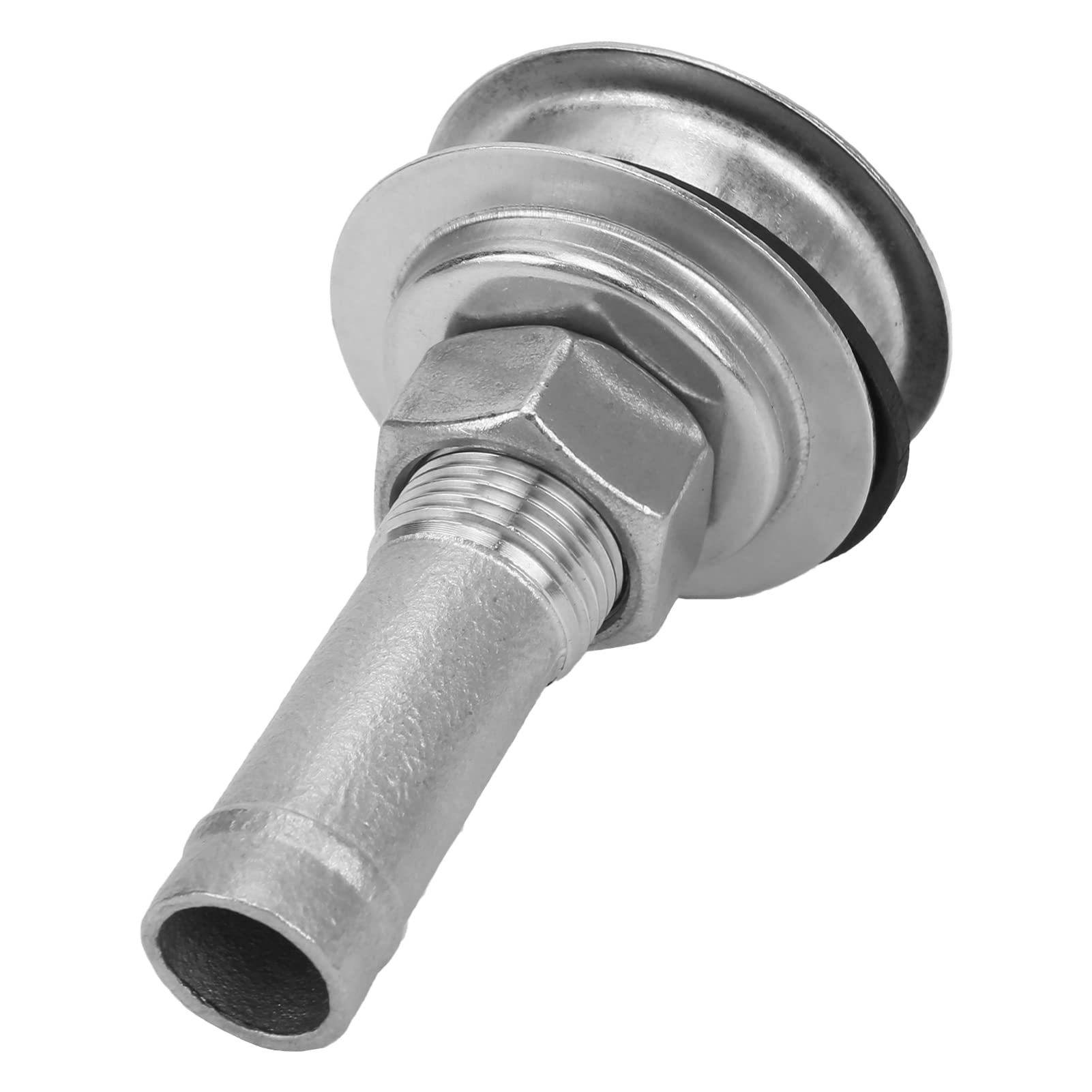 Sfiato del serbatoio del carburante passante da 5/8 pollici Sfiato del carburante marino in acciaio inossidabile 316 con guarnizione di montaggio Ferramenta per barche per yacht da nave