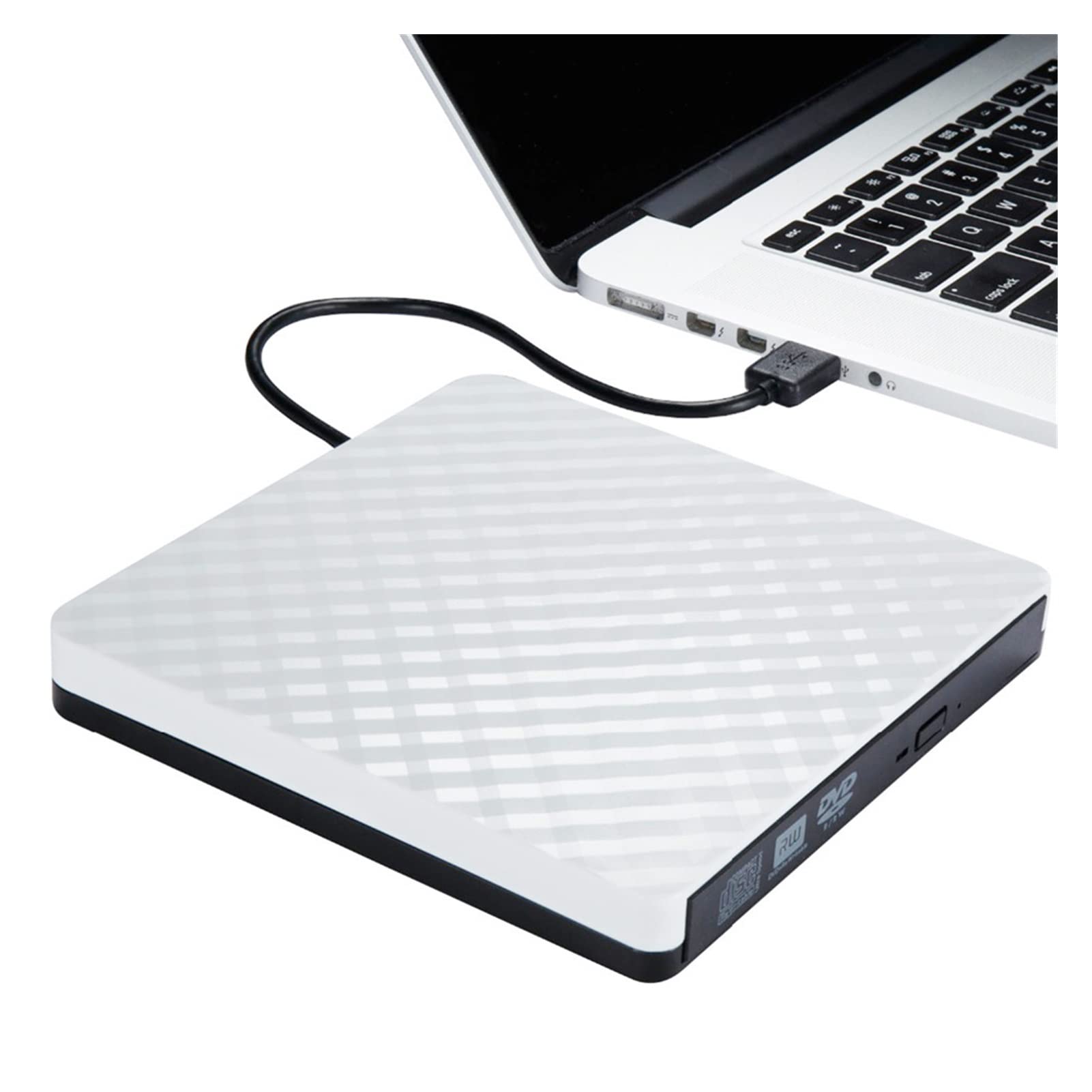 USB 3.0. Zewnętrzna duża prędkość płyta DVD Napęd optyczny palnika PC. Laptop płyta DVD Gracz DVD USB. Dysk zewnętrzny płyta DVD Przenośny(Nero)