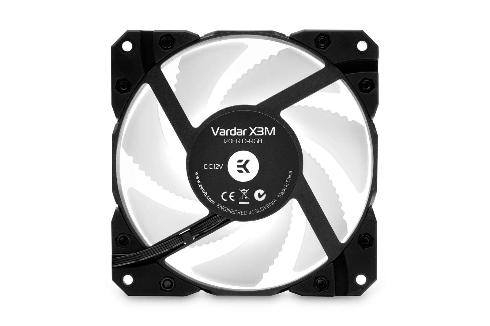 Amazon.co.jp: EKWB EK-Vardar X3M 120ER PWM 120mm ファン 500-2200