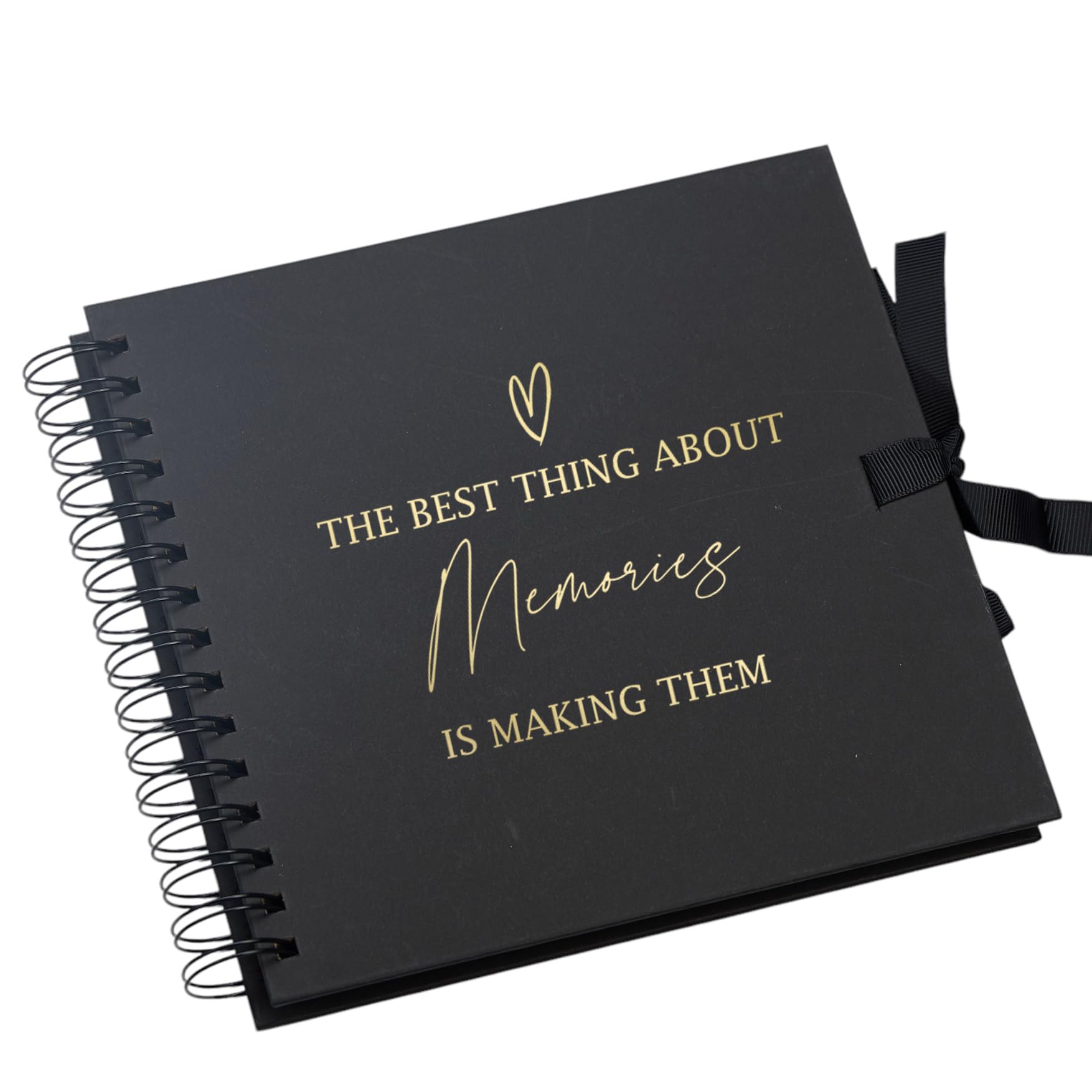 The Best Thing About Memories Multiple Colour Scrapbook Or Photo album With Foil Print