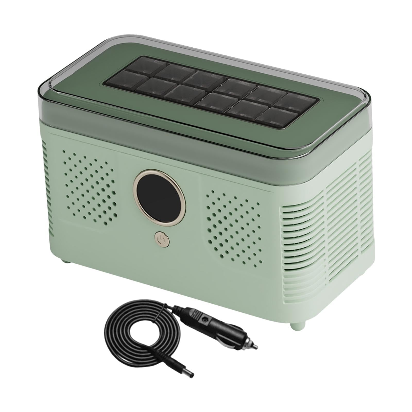 rockible Mini Eiswürfelbereiter Elektrisch, Kleiner Eiswürfelmaschine, Eiswürfelbereiter Ice Maker, 15-20 Min Schnell Eiswürfel, Ice Maker Machine Tgarbar für Zuhause Küche Camping Party Reisen, GrÜn