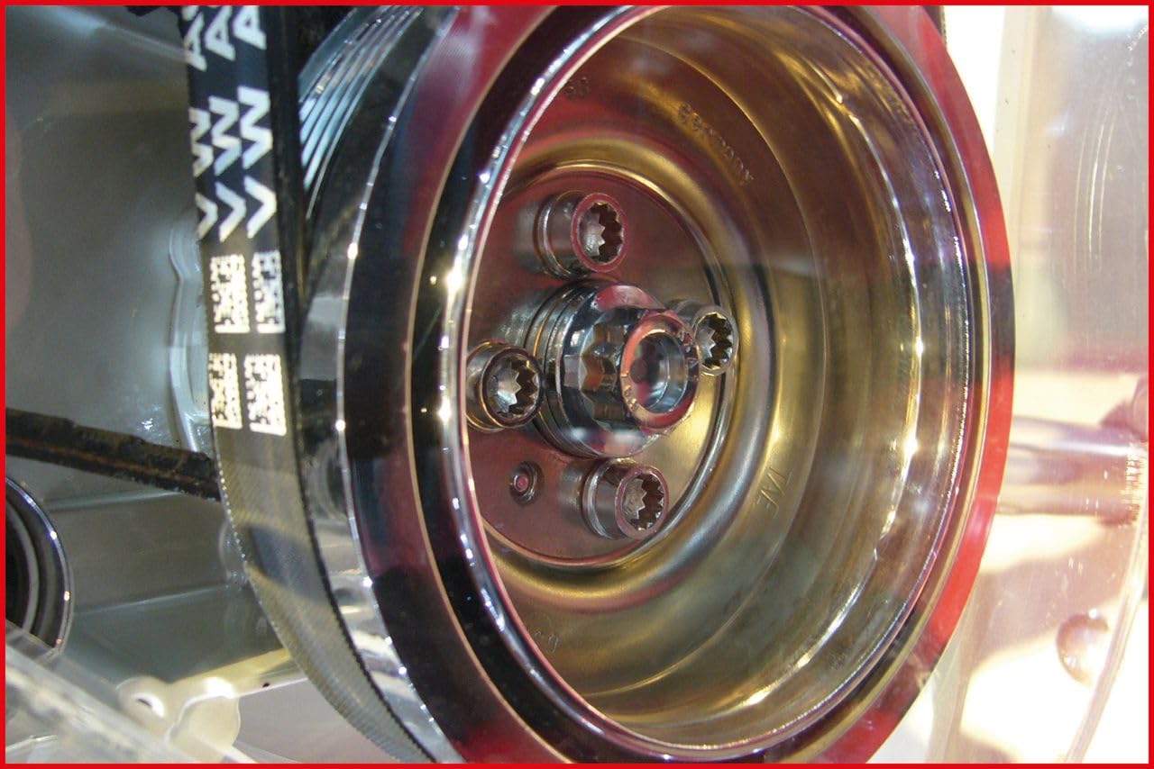 KS TOOLS 515.1514 Douille à Choc Hexagonale, Courte, 3/8