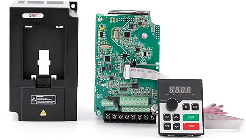 Miniatura 7 de QNK 2.2KW 3HP 110V AC 17.5A VFD Convertidor Monofásico a 3 Fase Inversor Variable Frecuencia Drive CNC Husillo Motor Controlador de Velocidad