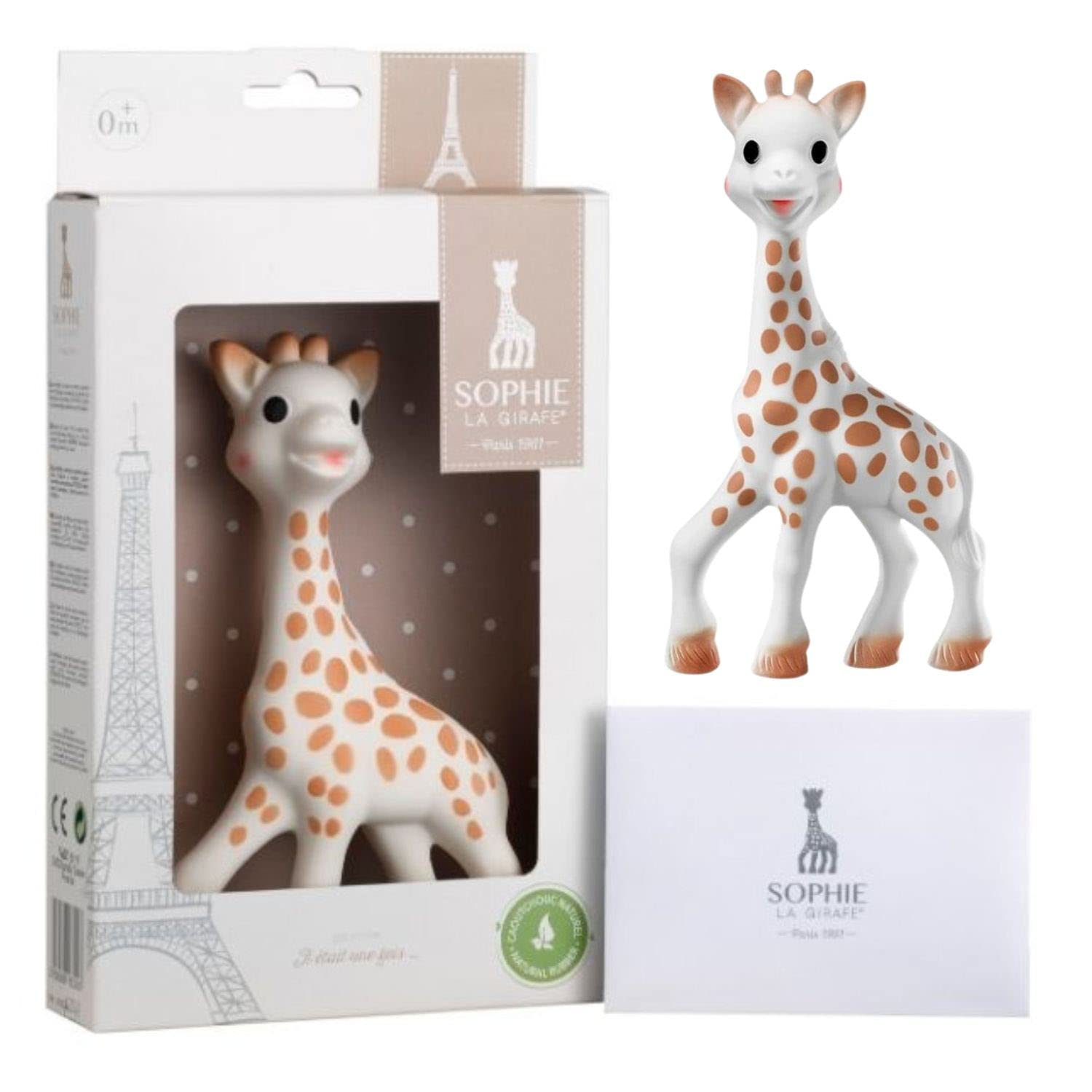 Cesta Bebé Recién Nacido Niño Mi Baño Suave (Azul) | Canastilla con Sophie, babero y chupete personalizados con nombre, capa de baño de algodón y set de higiene
