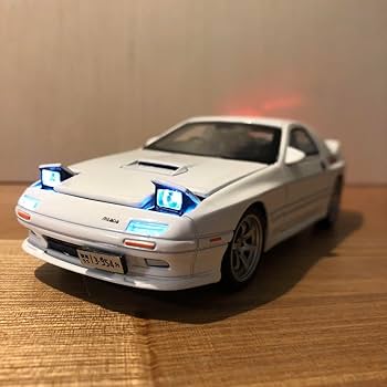 ガ*フ様 頭文字D マツダ RX-7 FC3S 1/32 ミニカー 白 旧車 イ ガ*フ様 頭文字D マツダ RX-7 FC3S 1/32 ミニカー 白 旧