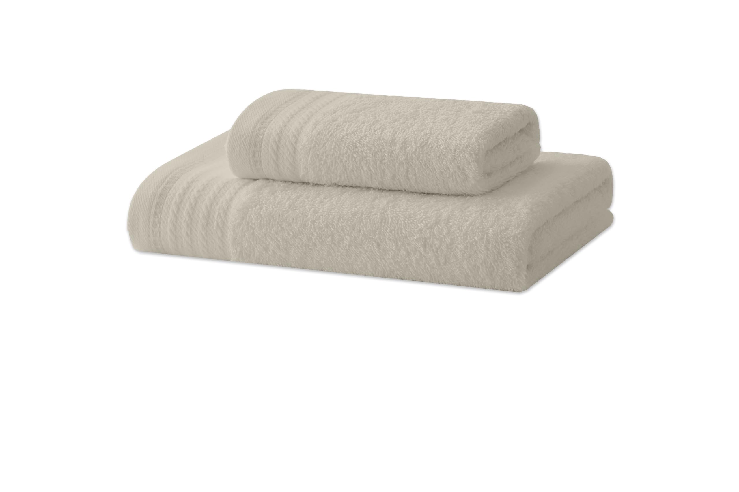Degrees home - Bath towel set - Bidet towel and hand towel - 100% cotton - 480 g/m2