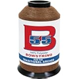 BCY B55 Bowstring Material Dark Brown 1/4 lb.