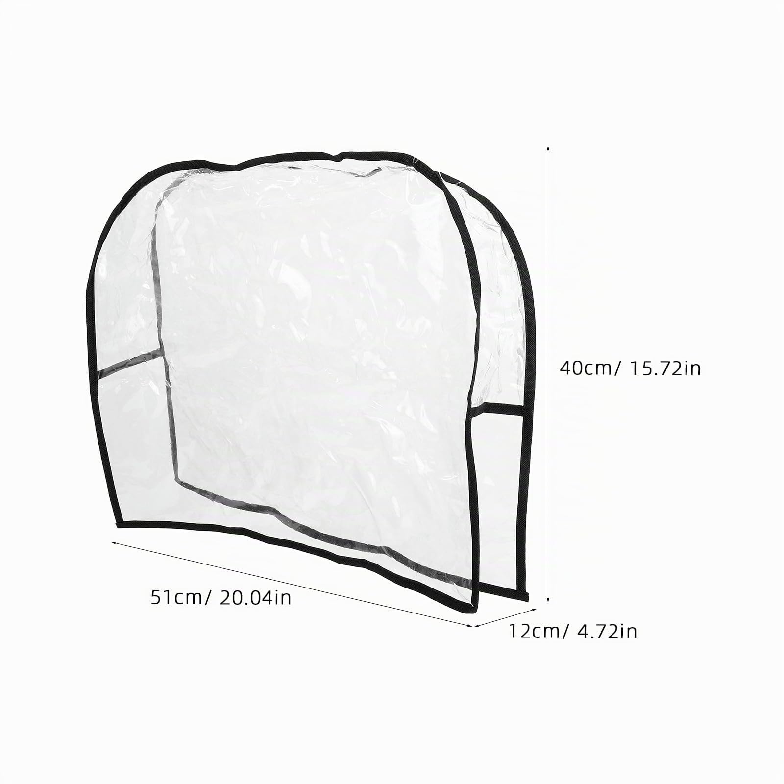 Coprisedile per Sedia Parrucchiere in Pvc e Leggero Schienale, Protezione per Poltrone da Salone, Facile da Pulire