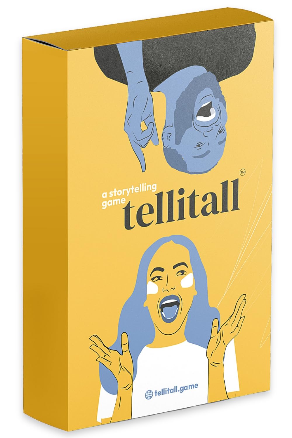 tellitall Storytelling Cards for Family Conversation Cards for Couples Office Games Conversation Starter Cards Group Ice Breakers Games Camping Fun Card Games for Travel Games Card Deck