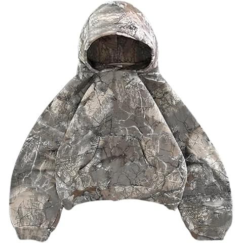 Oversized Leopard Print Camo Hoodie Cover