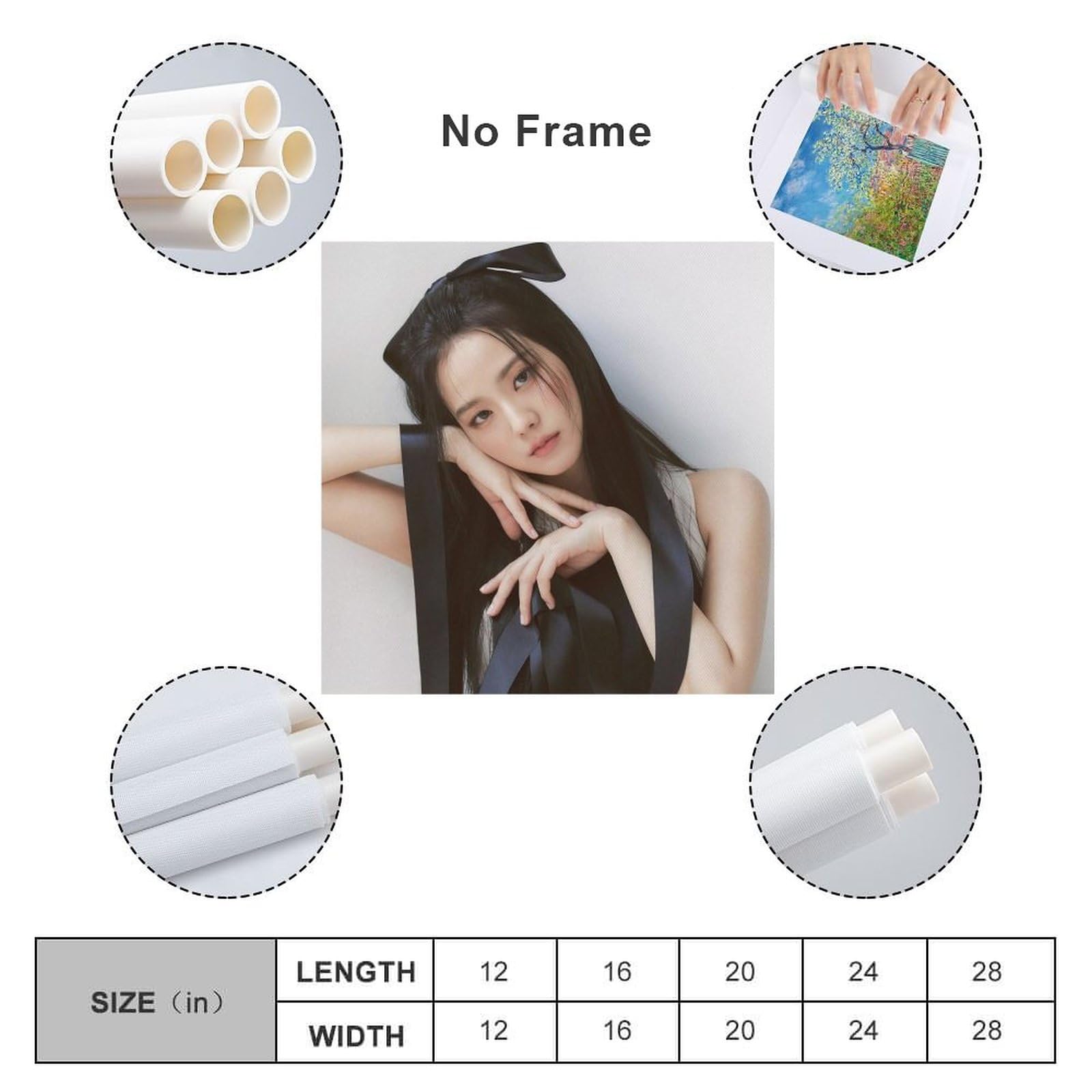 Amazon.co.jp: Blackpink Kim Ji Sooキム・ジス ポスター 韓流かわいい