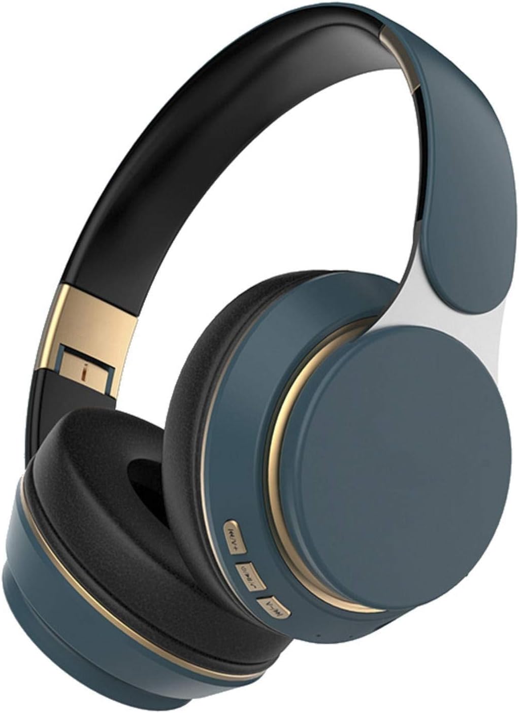 NC Bluetooth headset-wireless wired headset with deep bass headphones, comfortable earbuds, built-in microphone, suitable for mobile phones, tablet computers, PC laptops, PM3 music