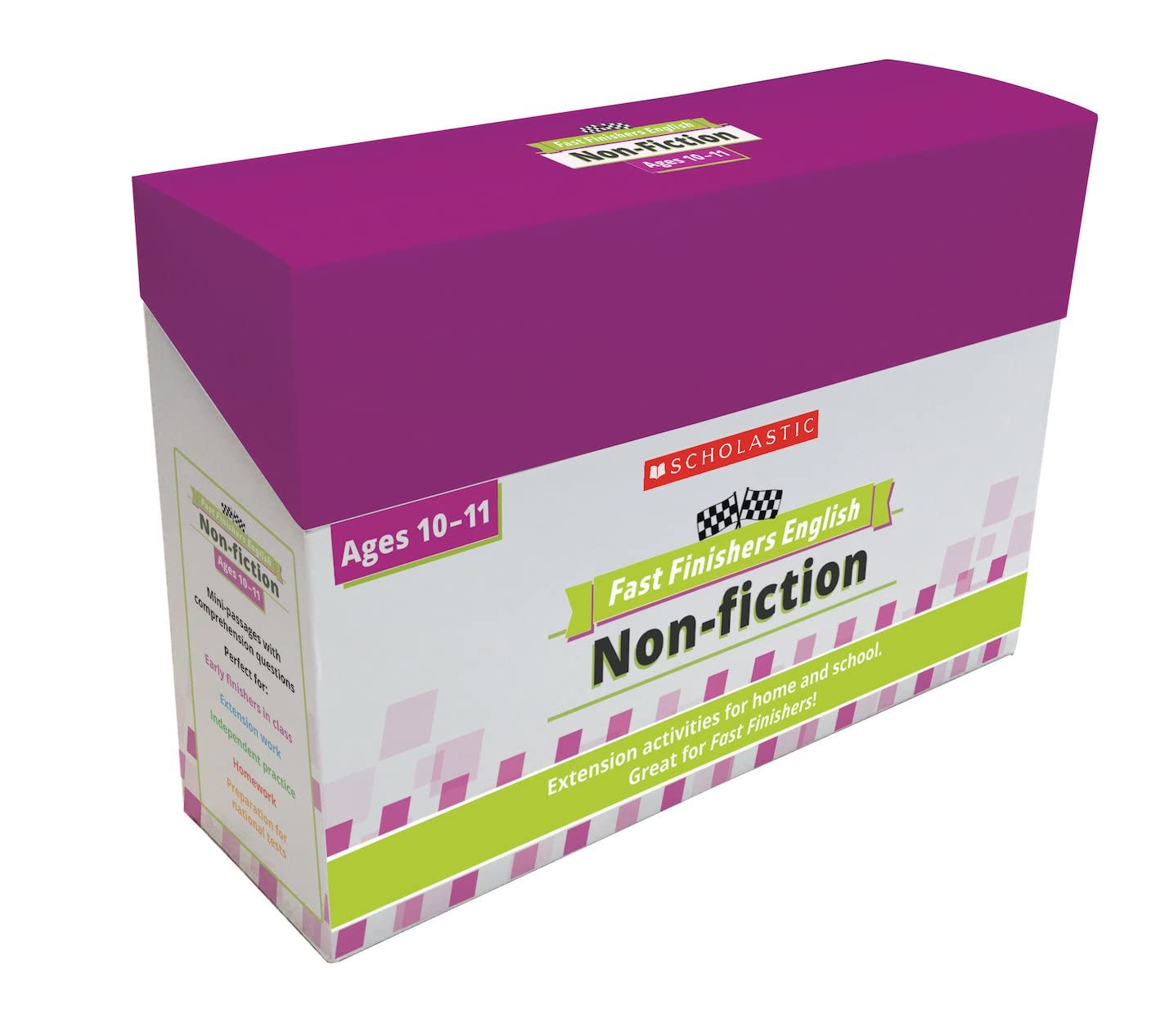 Non-fiction comprehension challenge cards for gifted readers Ages 10-11 to help master reading skills.