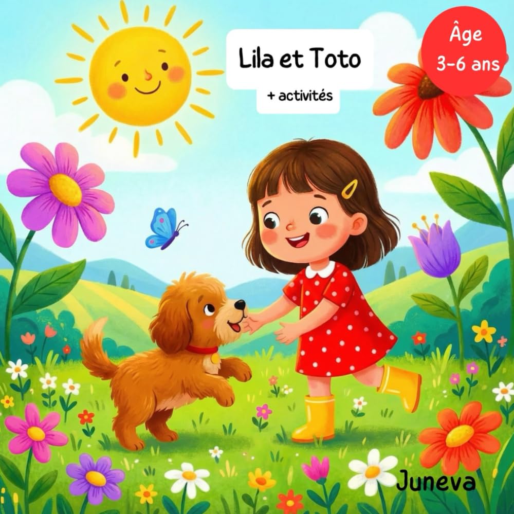 Lila et Toto: livre éducatif sur le respect du chien