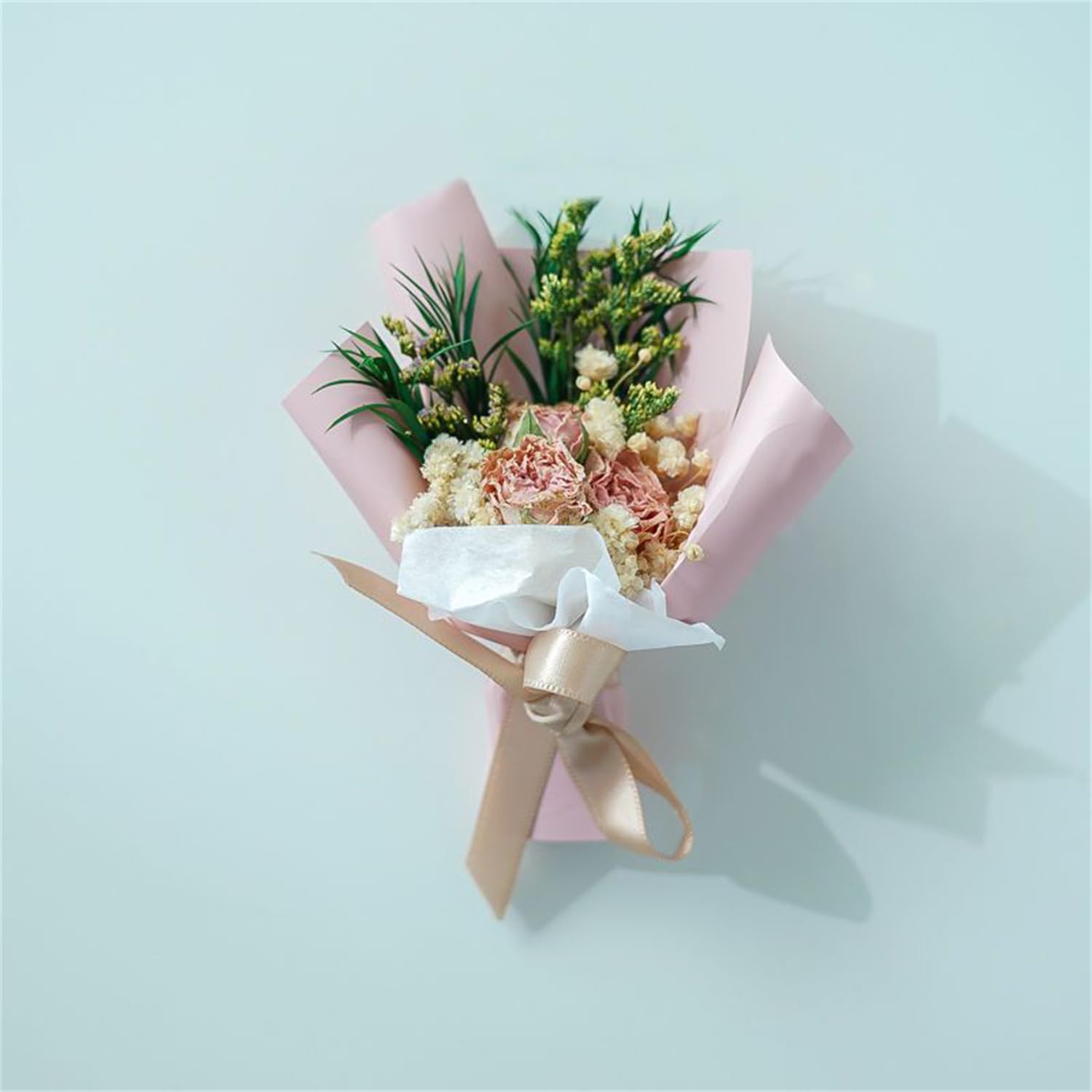 Amazon｜MAIBED ドライフラワー 10*15cm ミニサイズ ブーケ バラ 花束
