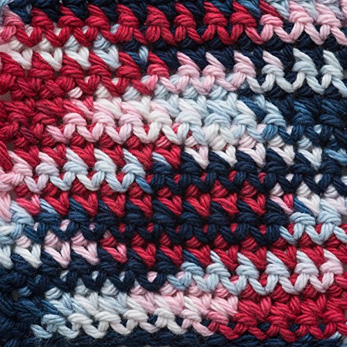 Image of Lily Sugar'n Cream Cotton Cone Yarn, 14 oz, Nautical Ombre, 1 Cone (Pack of 2)