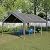 DetalleGo Carport, 13x20 ft Heavy Duty Carport Canopy with Removable Sidewalls and Doors, Portable Garage with Roll-up Ventilated Windows Storage Shelter for Car, Truck, SUV, Boat