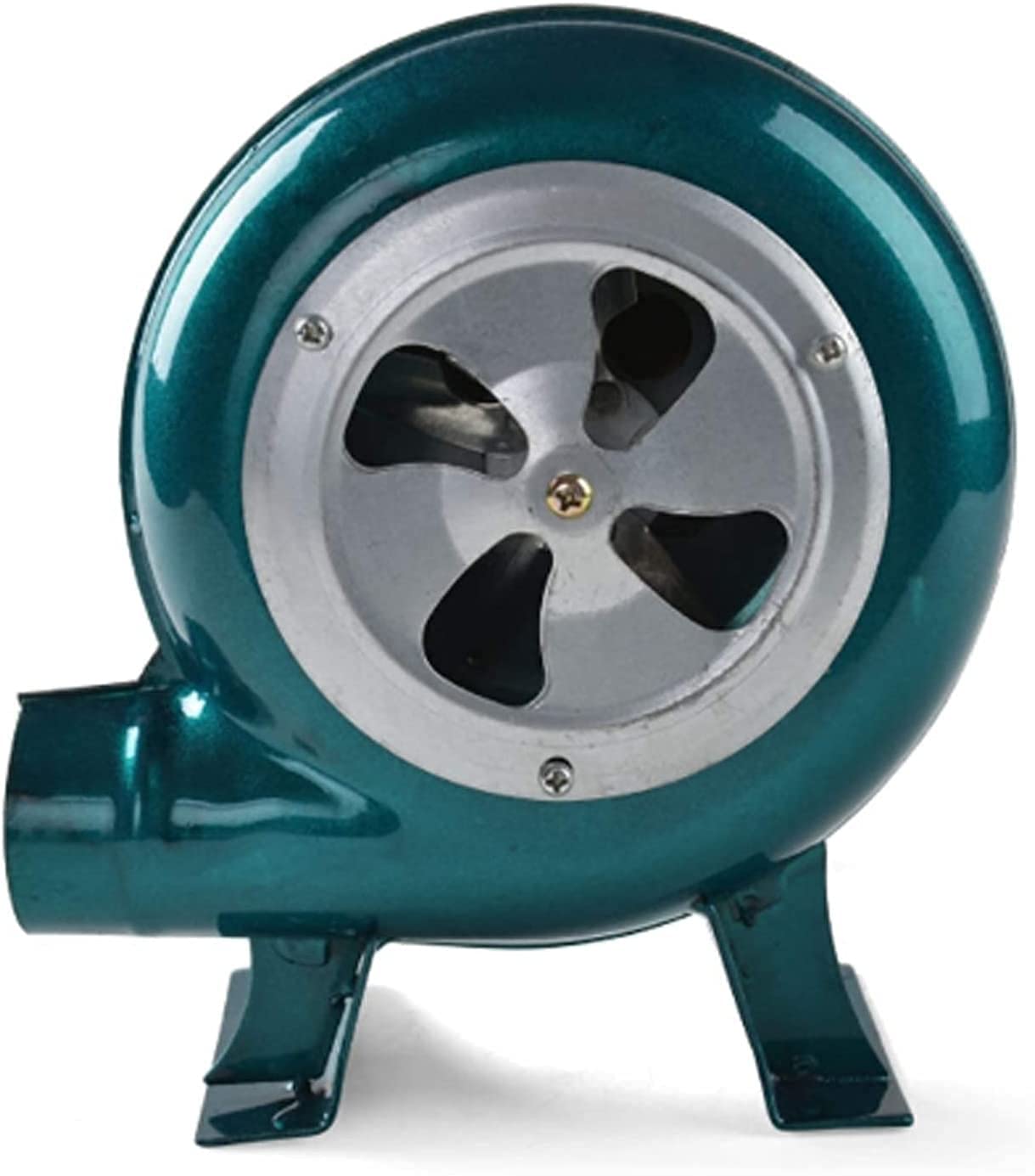 Centrifugal Barbecues Blower Variable Speed, Blacksmith Forge Blower Charcoal Chimney Starter Fan(30w,Manual Wind Adjustment)