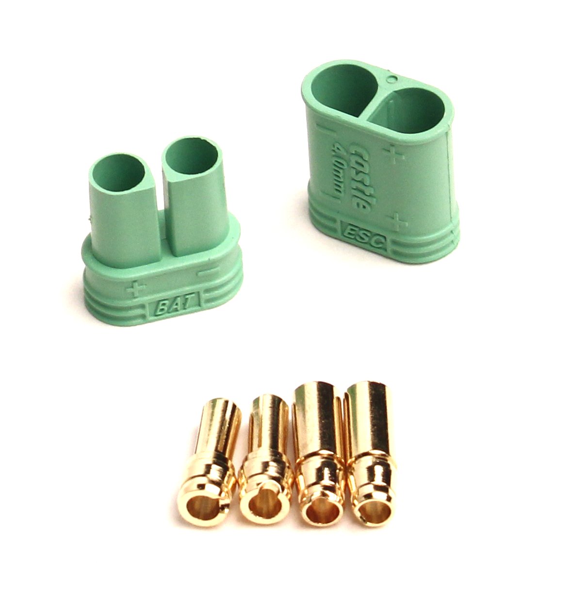 Castle Creations4mm Polarized Bullet Connector Set, 011-0065-00
