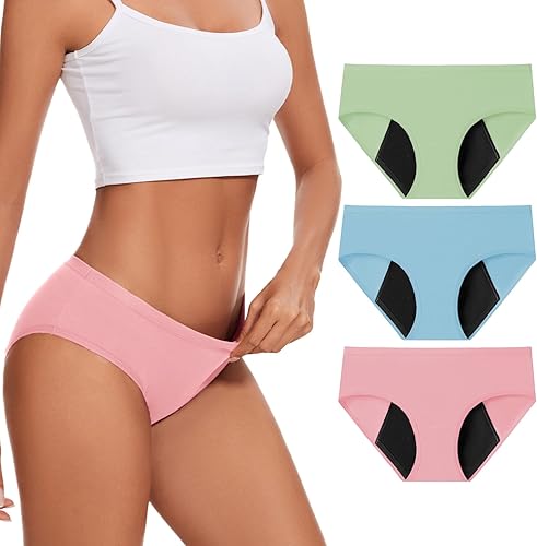Ropa interior para mujer sin fugas a prueba de fugas 2.0 para período de flujo pesado