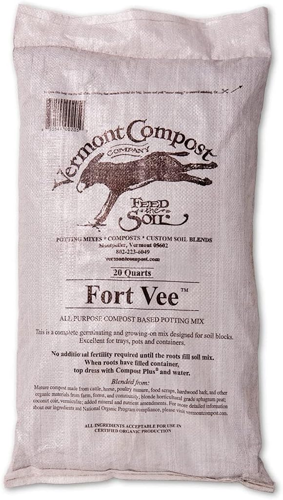 Vermont Compost Company Fort Vee Organic Potting Soil