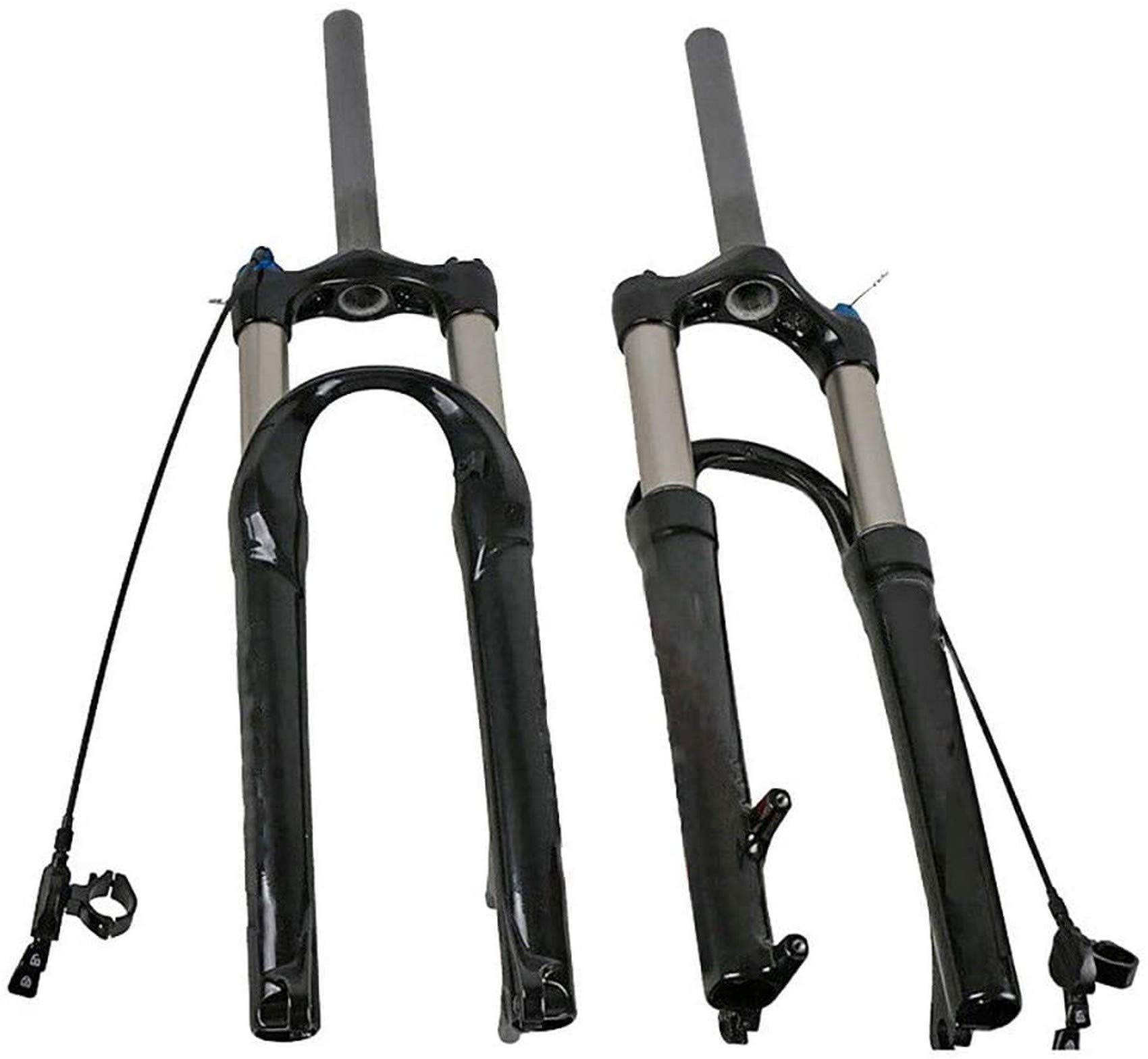 Buy ain Bike Front Fork 26/27.5 Inch Aluminum Alloy Hydraulic Shock