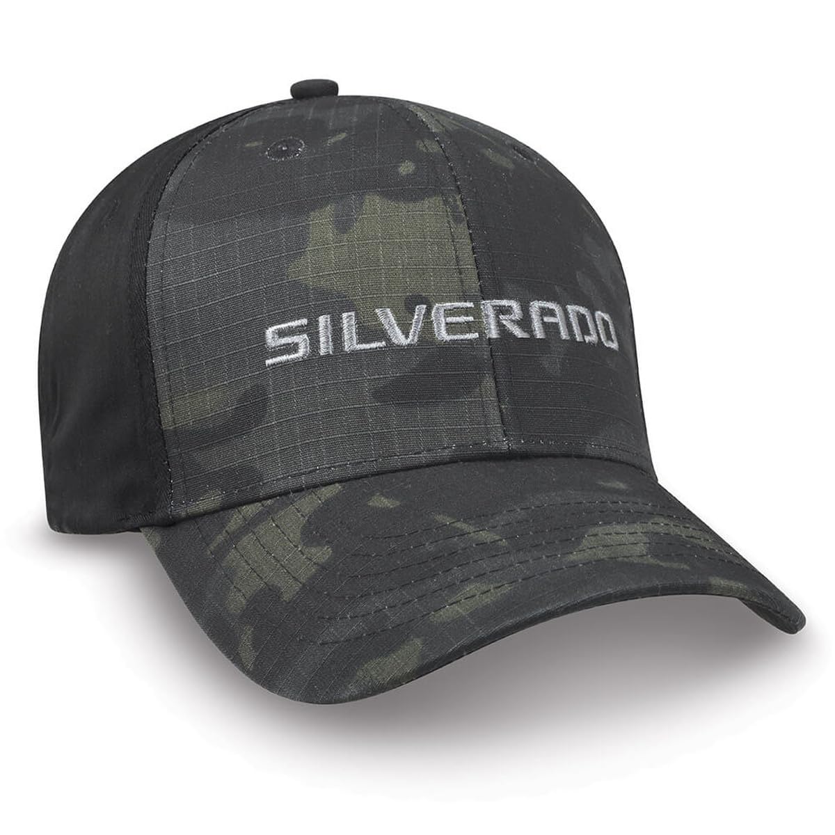 SR1 PerformanceChevy Silverado Multicam Hat - Adjustable Nylon Camo Cap - Officially Licensed by GM