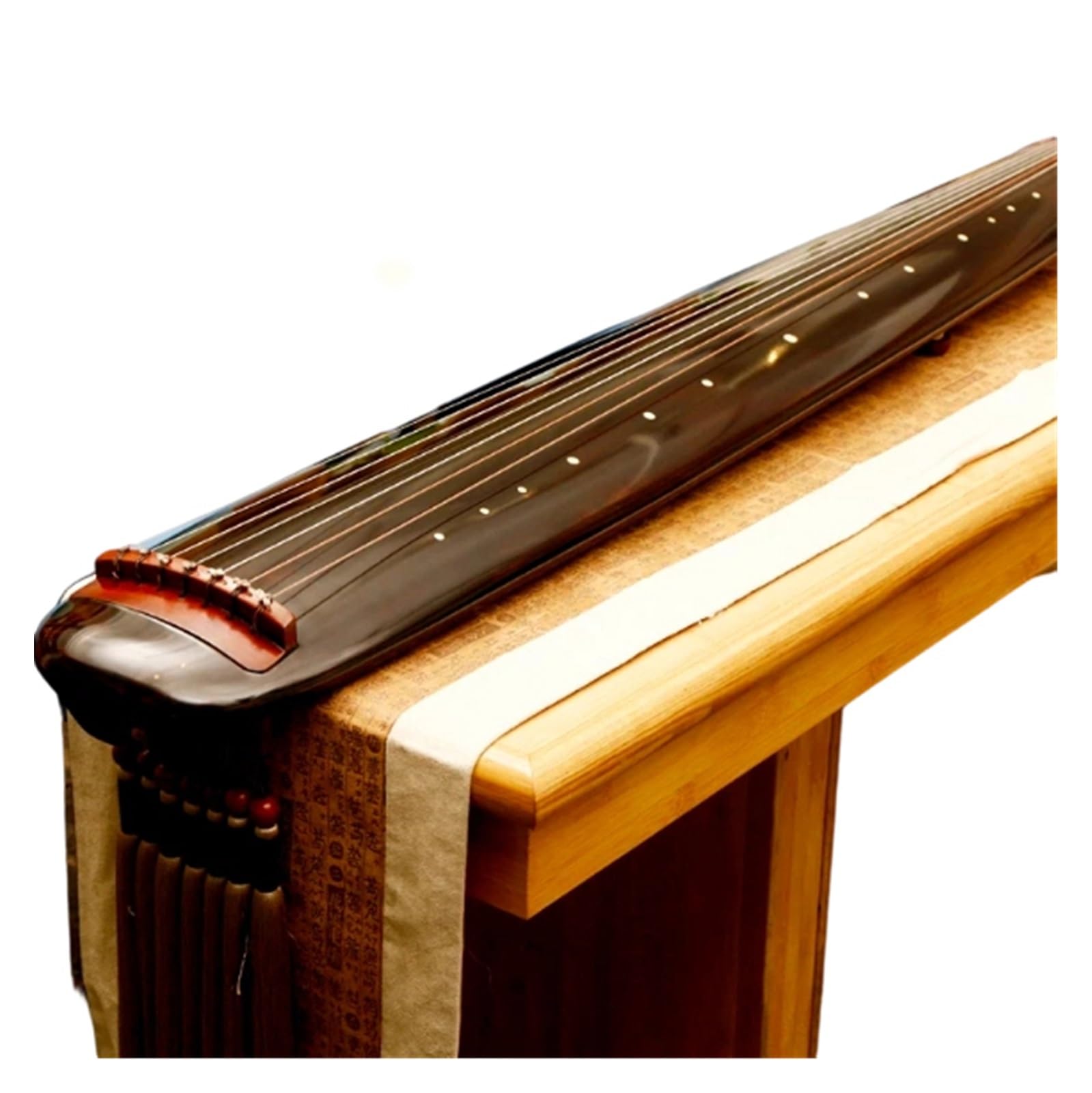 Profesjonalny Instrument Strunowy Guqin Guqin Rodzaj Cytry Ręcznie Robiony Instrument Lakierowany Z Palisandru