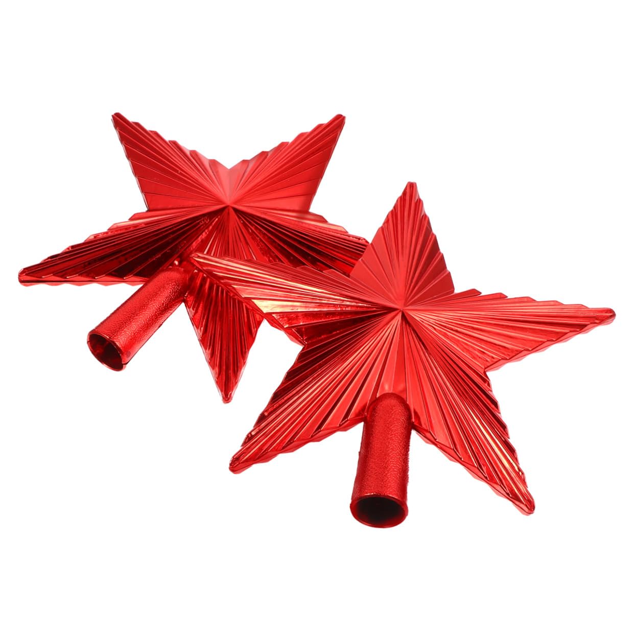 2pièces Étoile De Sapin De Noël Pendentif Étoile à Cinq Branches Pentagramme Artisanal Lot