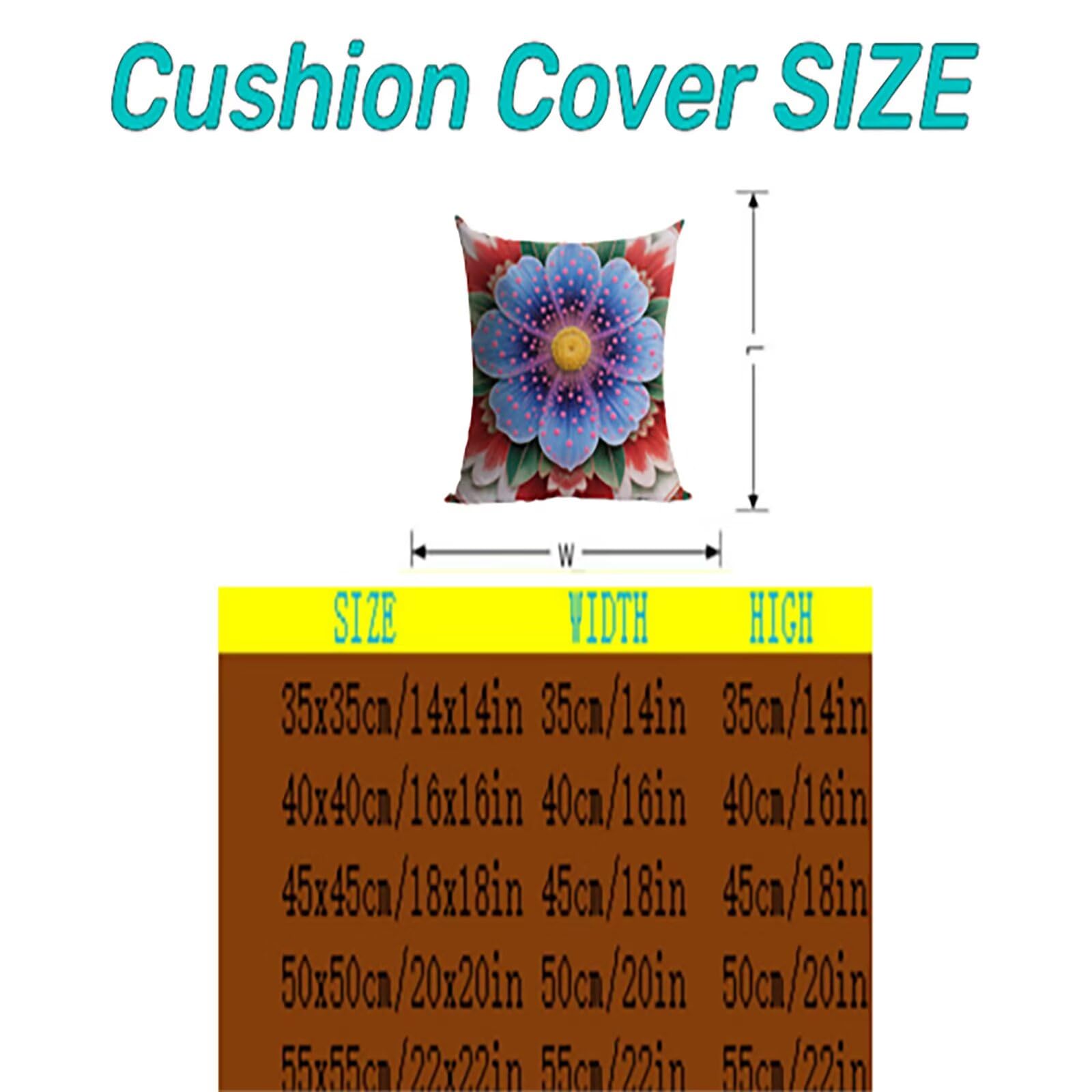Kształt kwiatu Poszewka na poduszkę 40x60cm Poszewka na poduszkę Sofa 4 szt