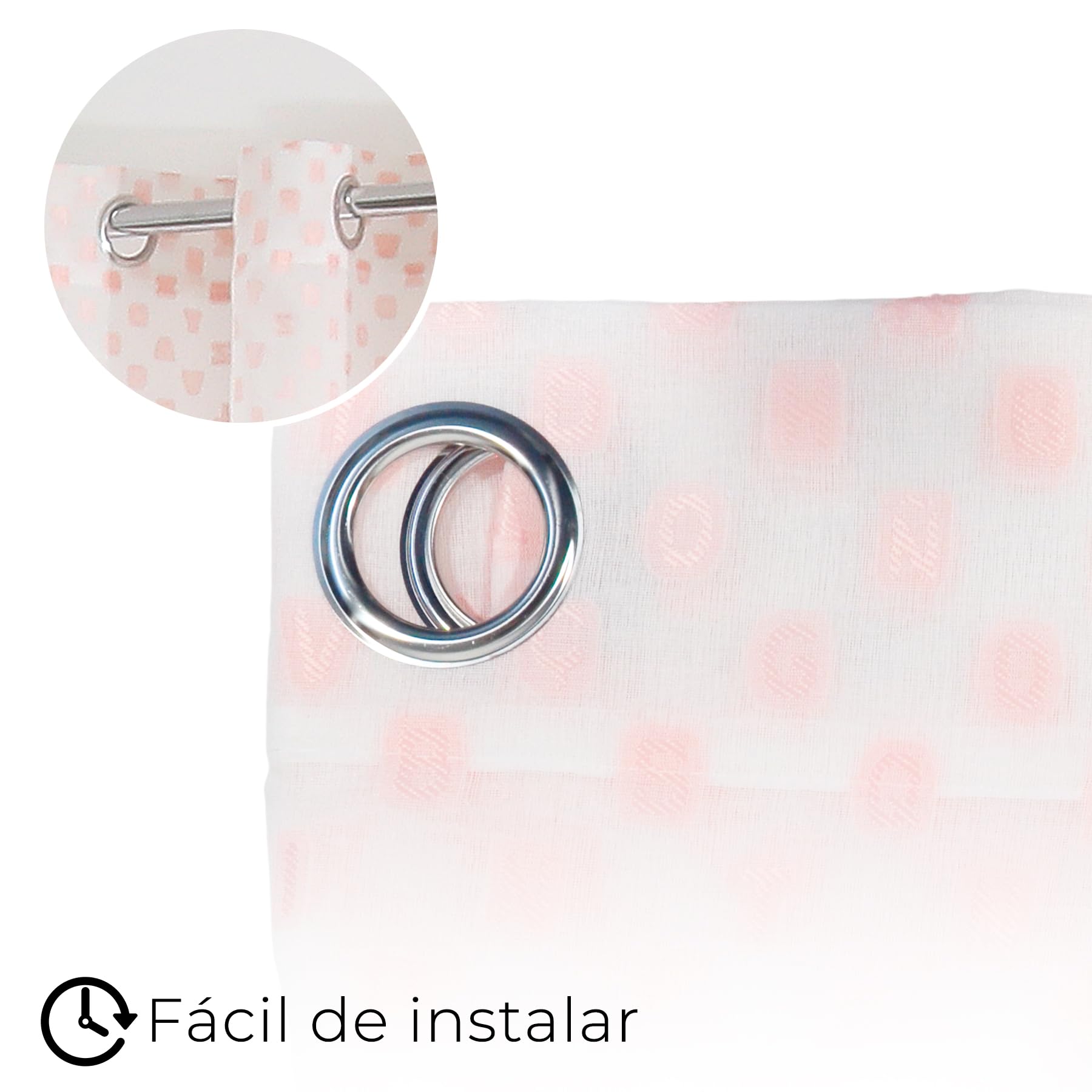 Tenda Camera Bambini 140x260cm - Design Stelle Rosa In Poliestere - Foto 6