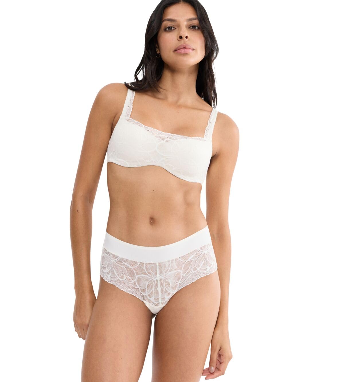 Triumph Body Make-Up Illusion Shorts Women's Ecru Size 12