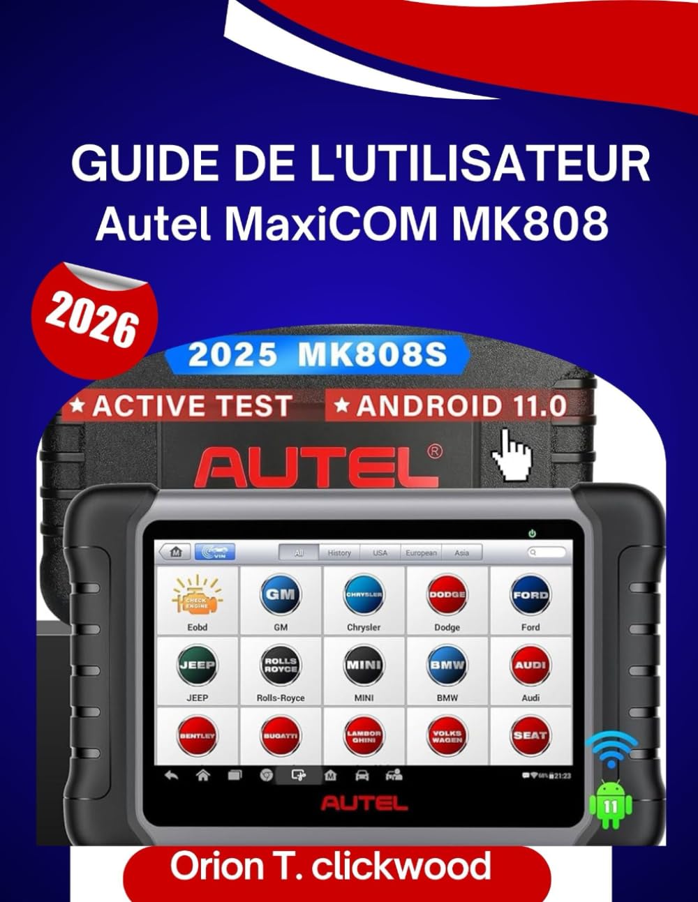 Guide de l'utilisateur Autel MaxiCOM MK808 2026: Un manuel étape par étape pour maîtriser les compétences en diagnostic, avec des conseils et astuces d'experts pour les débutants et les seniors.