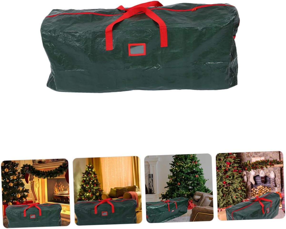 Outanaya Large Capacity Christmas Tree Storage Bag Water-resistant Zippered Storage Pouch with Handles for for Protecting Artificial Trees and Holiday Items